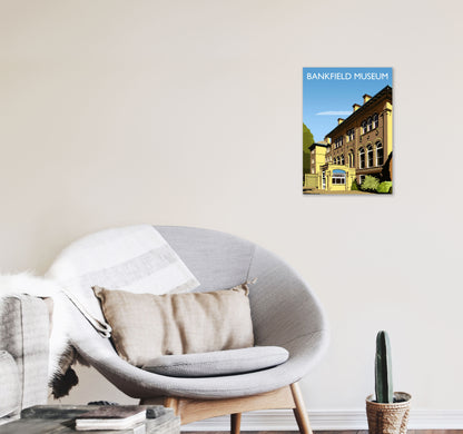 Bankfield Museum portrait by Richard O'Neill A3 Black Frame