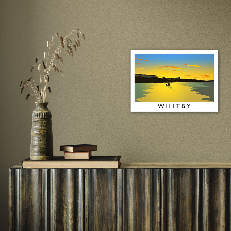 Whitby (Sunset) 2 by Richard O'Neill A3 Print Only