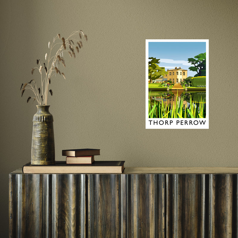 Thorp Perrow portrait by Richard O'Neill A3 Print Only