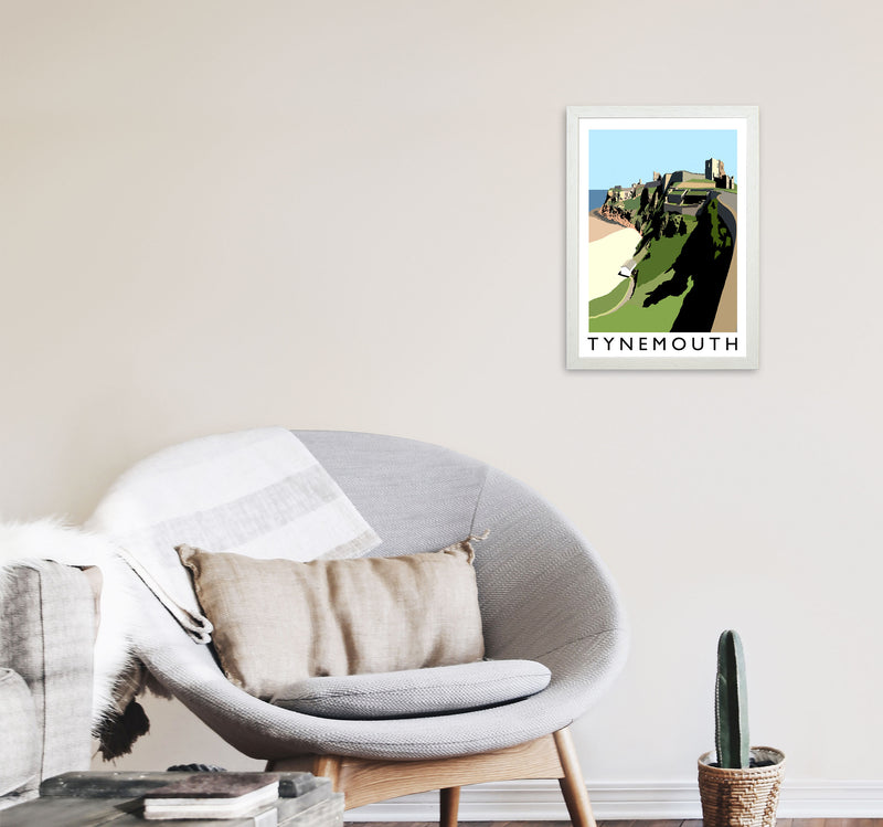 Tynemouth by Richard O'Neill A3 Oak Frame