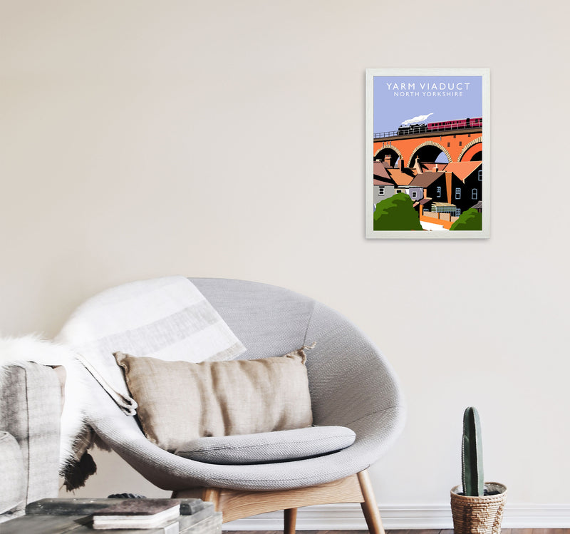 Yarm Viaduct by Richard O'Neill A3 Oak Frame