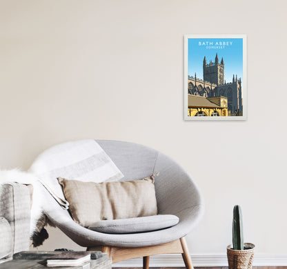 Bath Abbey by Richard O'Neill A3 Oak Frame