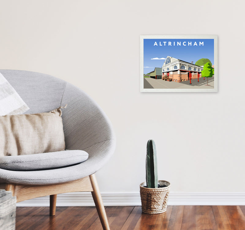 Altrincham by Richard O'Neill A3 Oak Frame