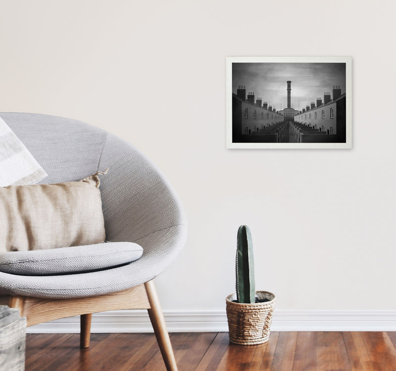 Northen Mills by Richard O'Neill A3 Oak Frame