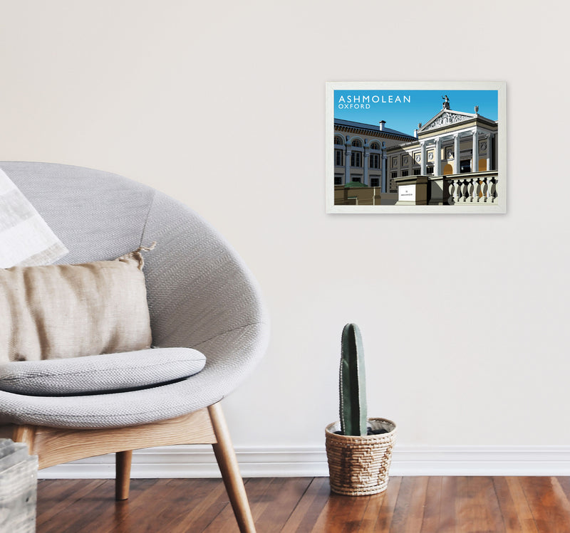 Ashmolean by Richard O'Neill A3 Oak Frame