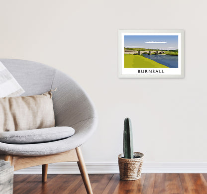 Burnsall by Richard O'Neill A3 Oak Frame