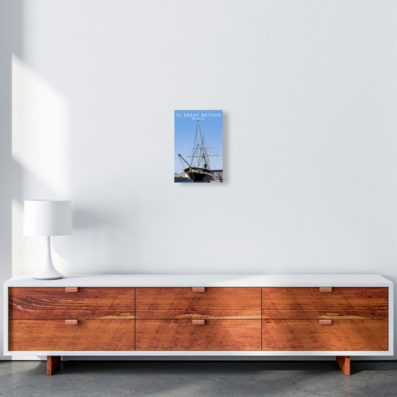 SS Great Britain Bristol Art Print by Richard O'Neill A4 Canvas