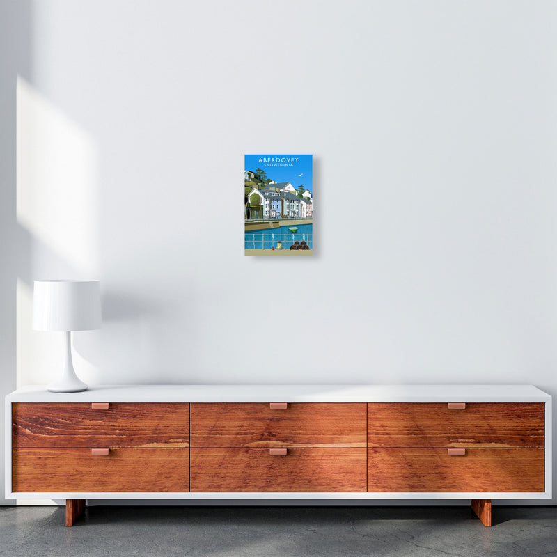 Aberdovey Snowdonia Art Print by Richard O'Neill A4 Canvas