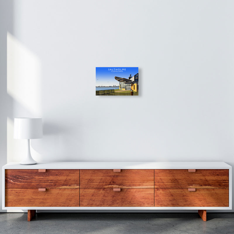 Salthome Cleveland (Landscape) by Richard O'Neill A4 Canvas