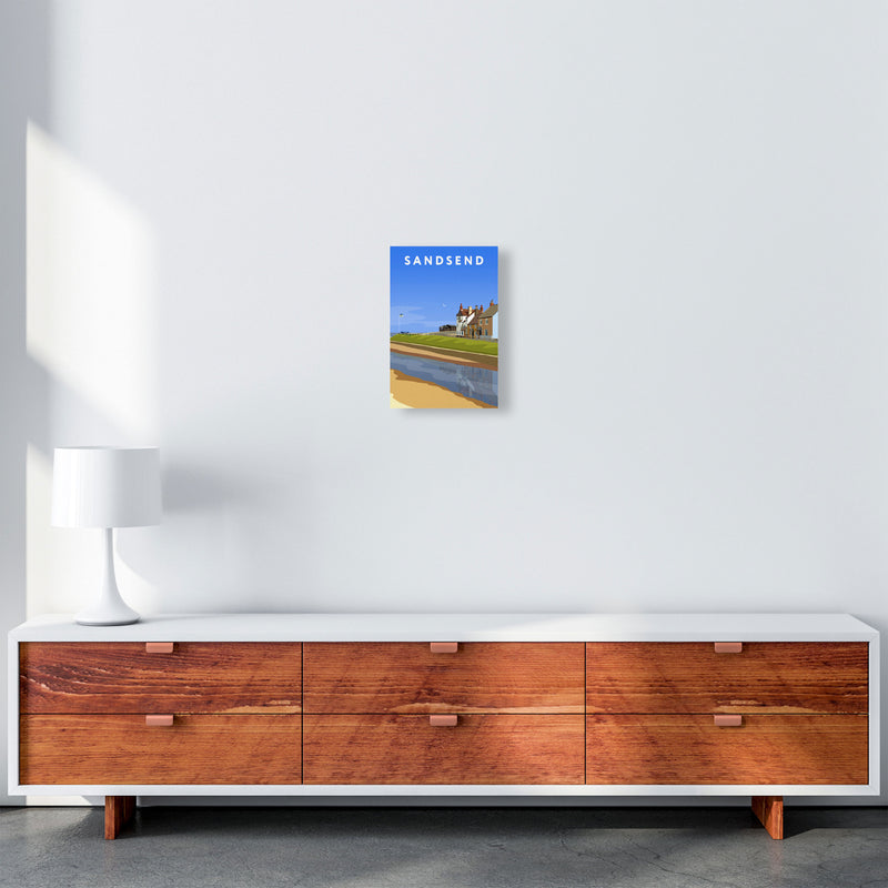 Sandsend3 Portrait by Richard O'Neill A4 Canvas