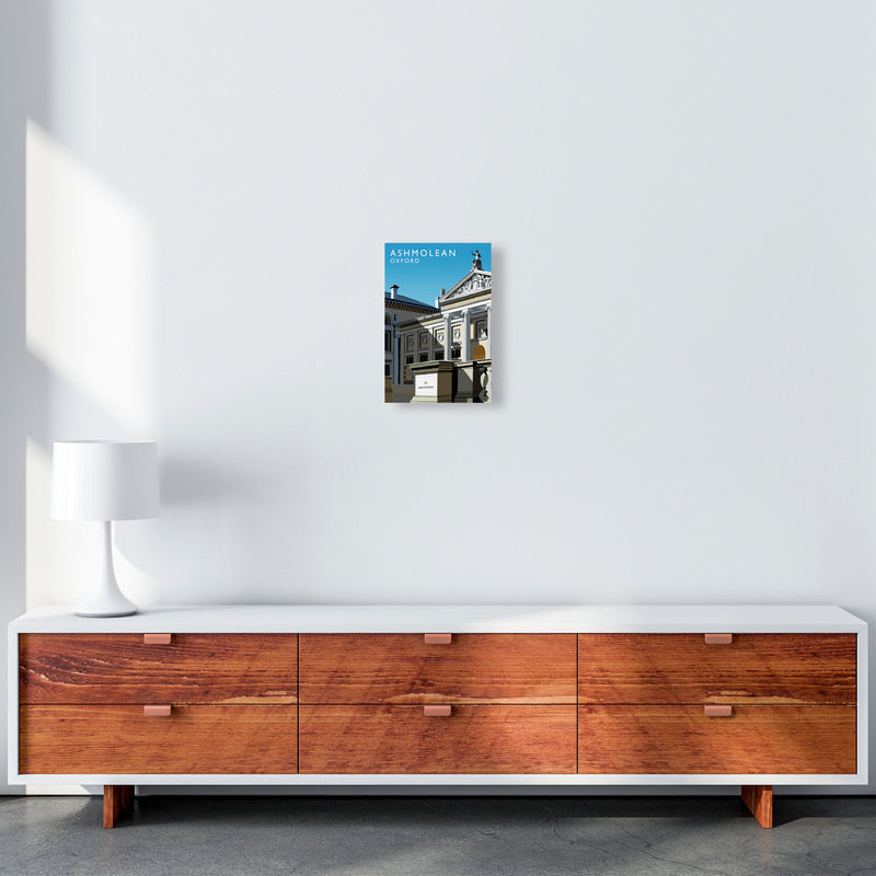 Ashmolean Portrait by Richard O'Neill A4 Canvas
