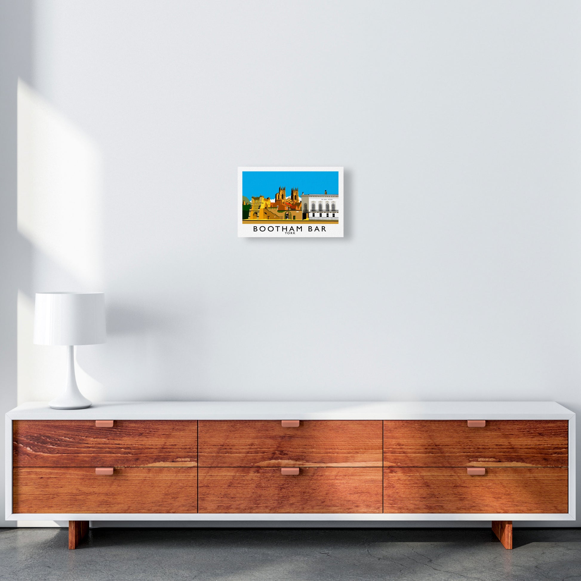 Bootham Bar York Art Print by Richard O'Neill A4 Canvas