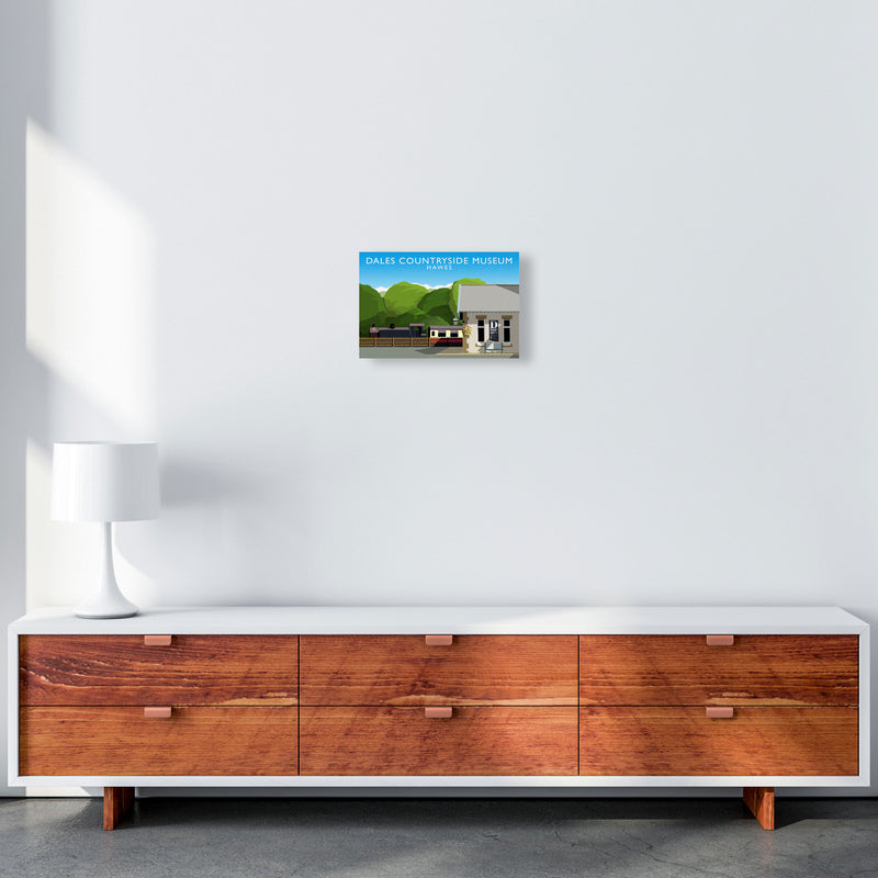 Dales Countryside Musuem by Richard O'Neill A4 Canvas