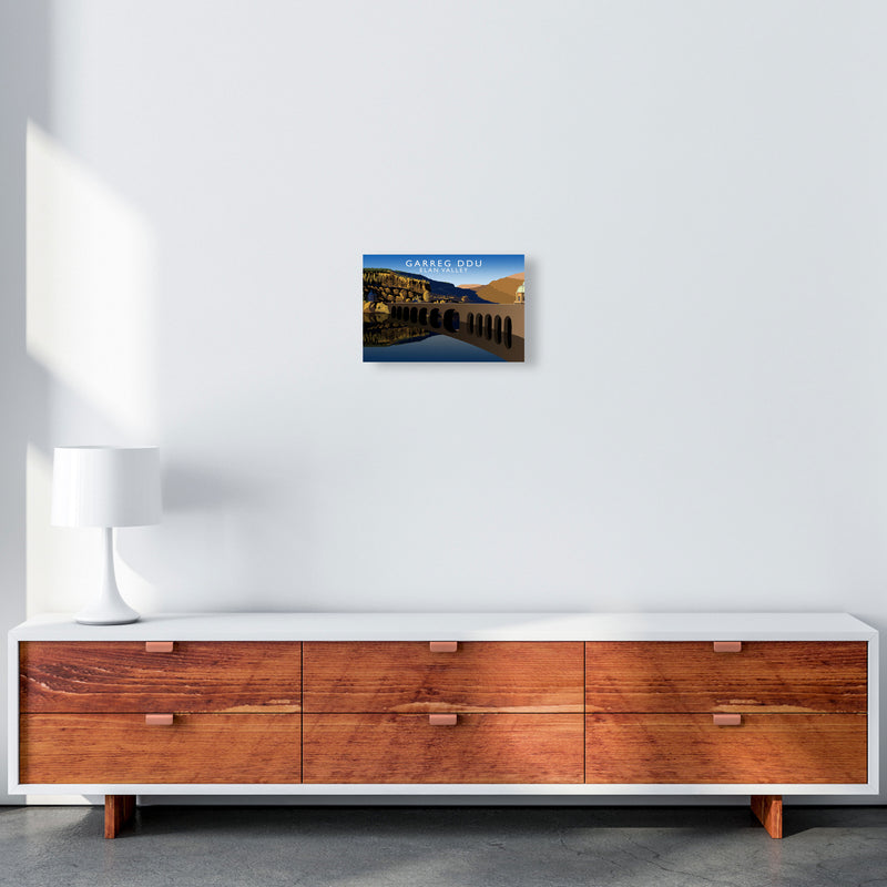 Garreg Ddu by Richard O'Neill A4 Canvas