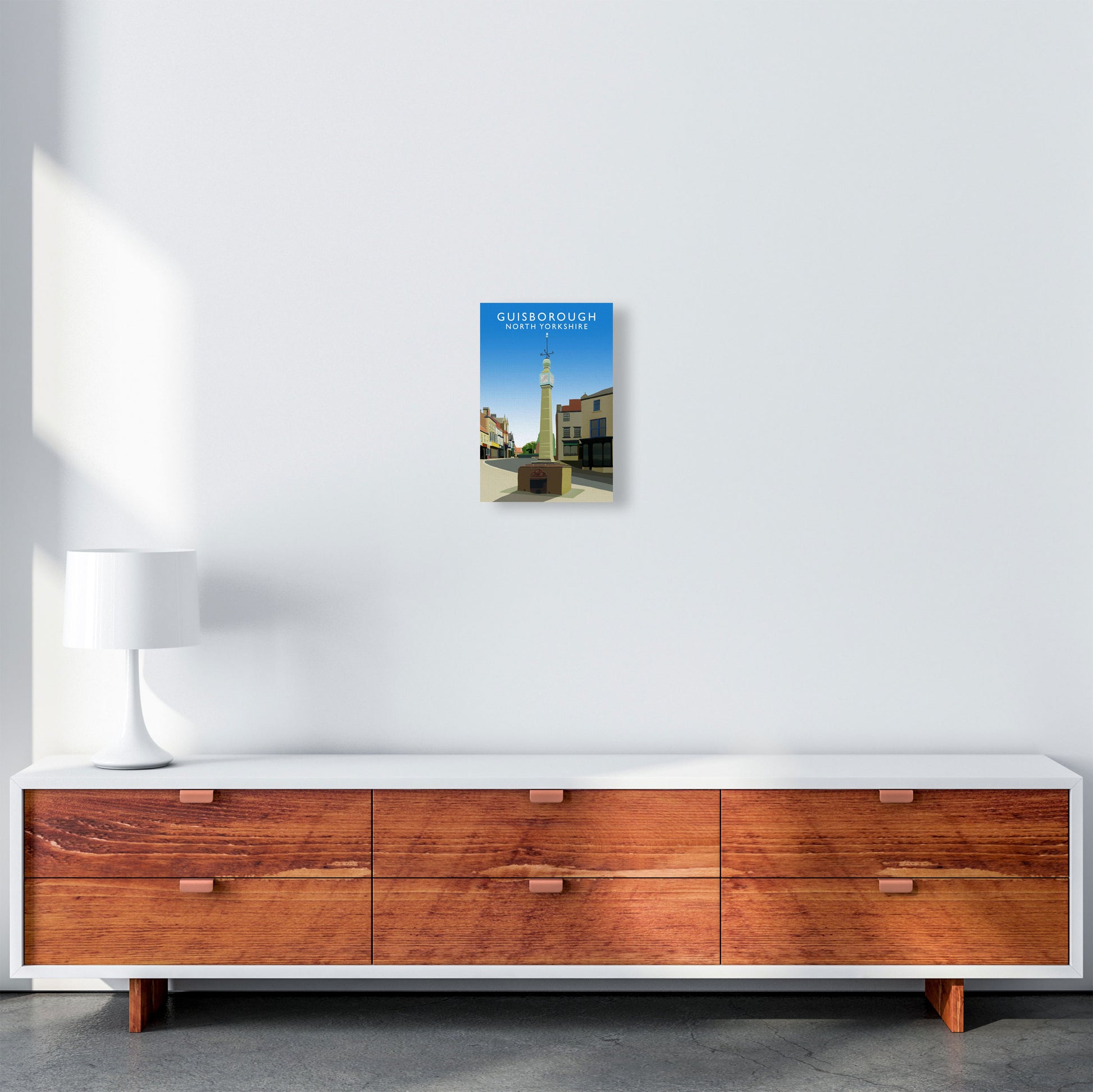 Guisborough2 Portrait by Richard O'Neill A4 Canvas