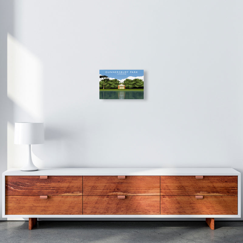 Gunnersbury Park by Richard O'Neill A4 Canvas