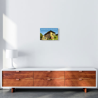Bankfield Museum by Richard O'Neill A4 Canvas