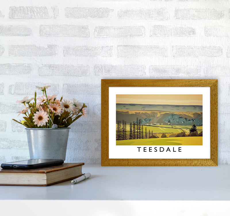 Teesdale Art Print by Richard O'Neill A4 Print Only