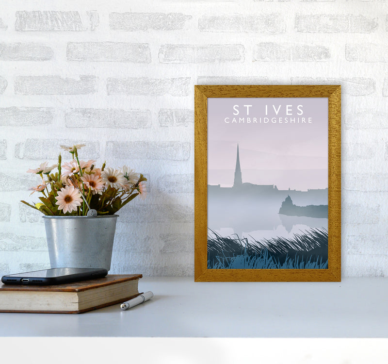 St Ives, Cambridgeshire Travel Art Print by Richard O'Neill A4 Print Only