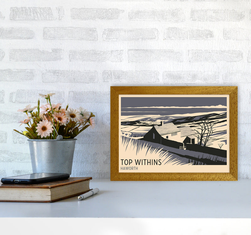 Top Withins Travel Art Print by Richard O'Neill A4 Print Only