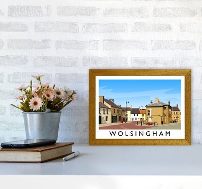 Wolsingham 2 Travel Art Print by Richard O'Neill A4 Print Only