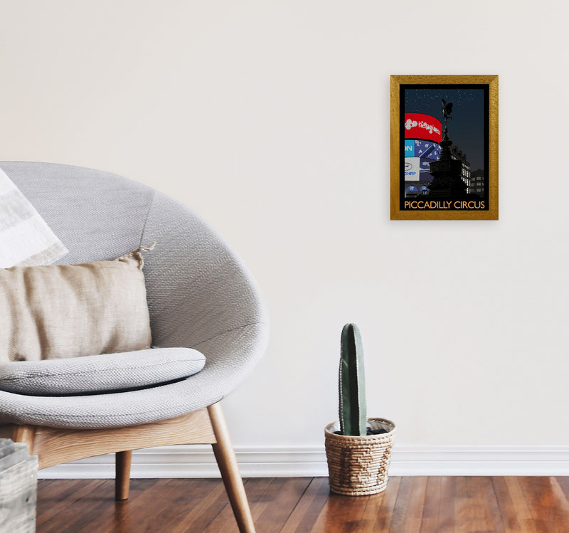 Piccadilly Circus by Richard O'Neill A4 Print Only