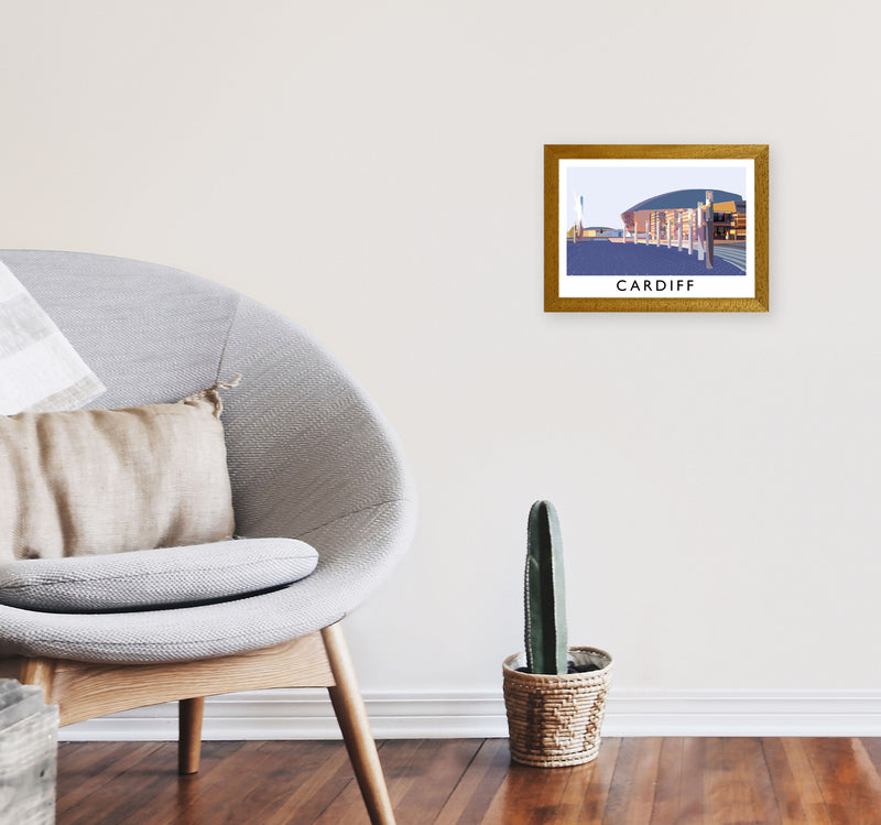 Cardiff by Richard O'Neill A4 Print Only