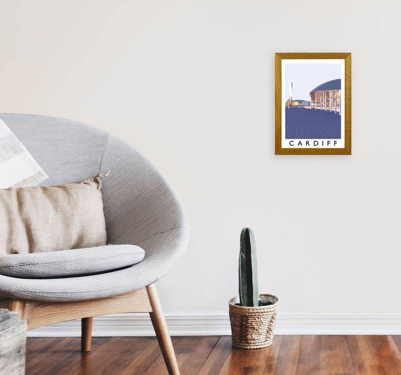 Cardiff by Richard O'Neill A4 Print Only