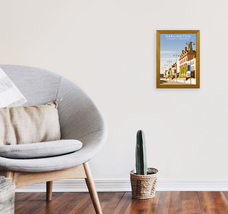 Darlington (Portrait) by Richard O'Neill A4 Print Only