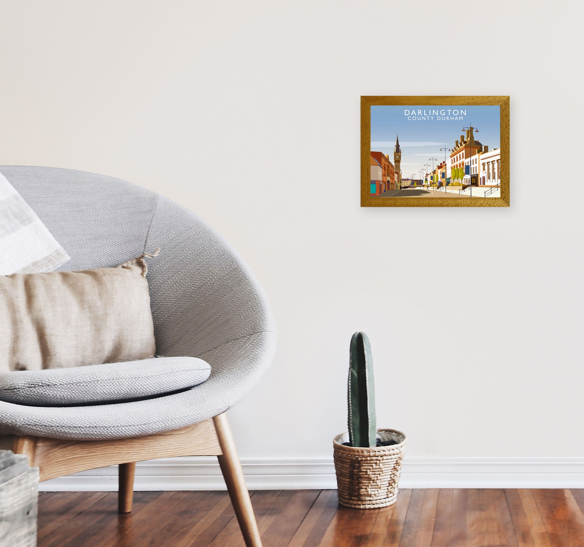 Darlington (Landscape) by Richard O'Neill A4 Print Only