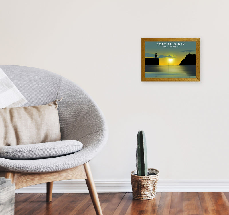 Port Erin Bay (Landscape) by Richard O'Neill A4 Print Only