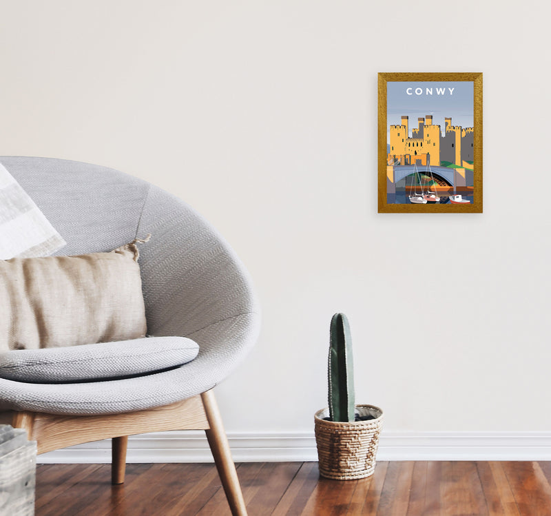 Conwy Portrait by Richard O'Neill A4 Print Only