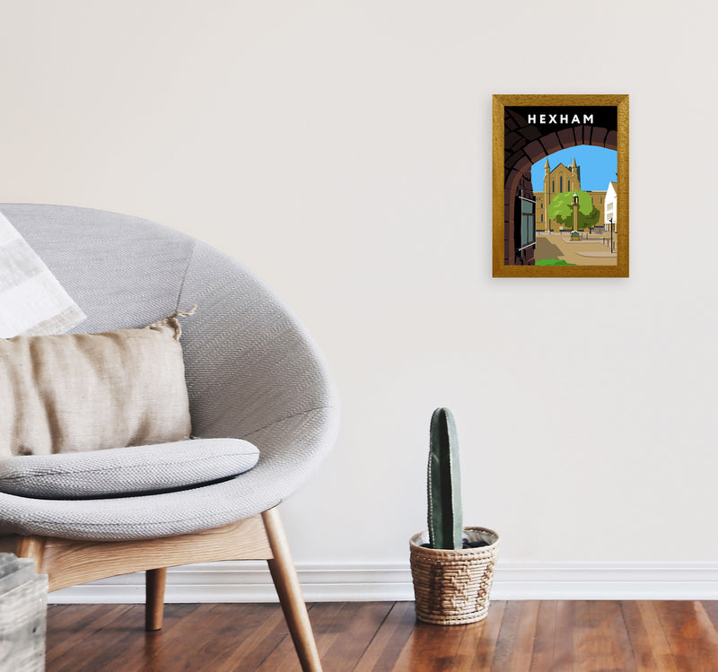 Hexham Portrait by Richard O'Neill A4 Print Only