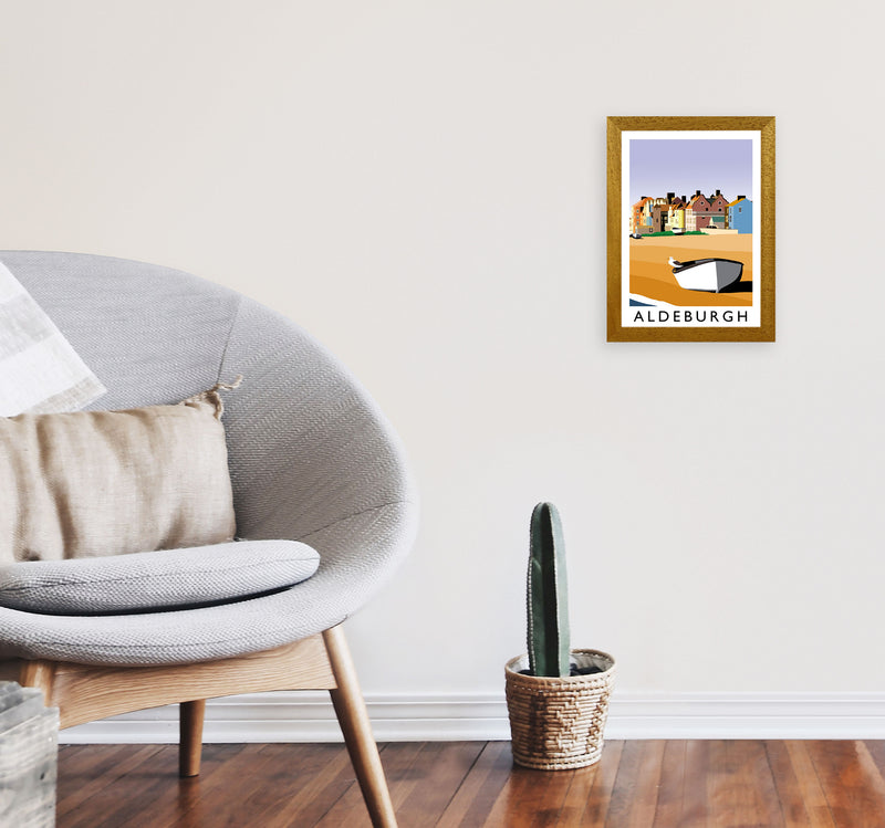 Aldeburgh Art Print by Richard O'Neill A4 Print Only