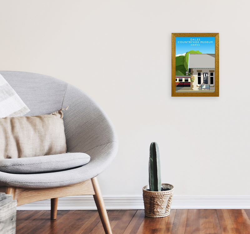 Dales Countryside Musuem Portrait by Richard O'Neill A4 Print Only