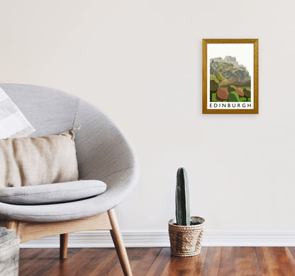 Edinburgh Portrait by Richard O'Neill A4 Print Only