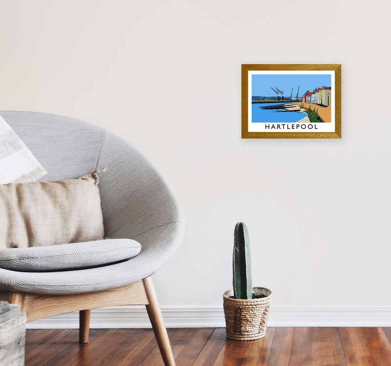Hartlepool by Richard O'Neill A4 Print Only