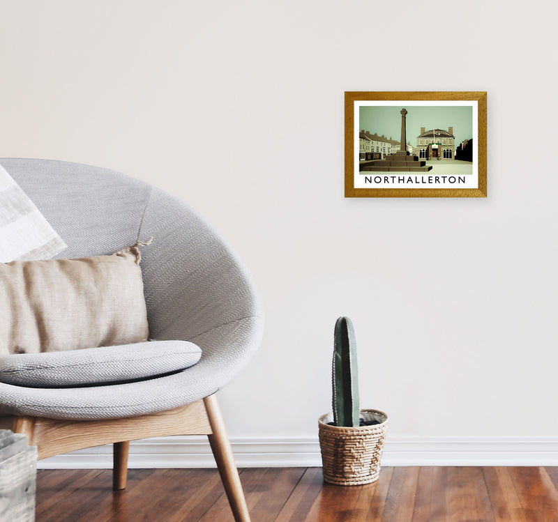 Northallerton Framed Digital Art Print by Richard O'Neill A4 Print Only