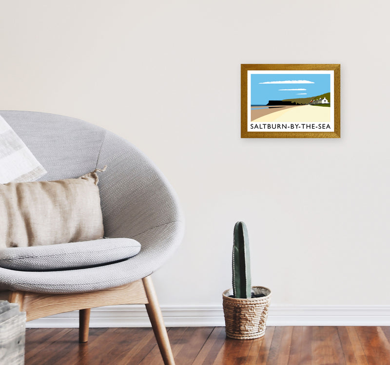 Saltburn-by-the-sea by Richard O'Neill A4 Print Only