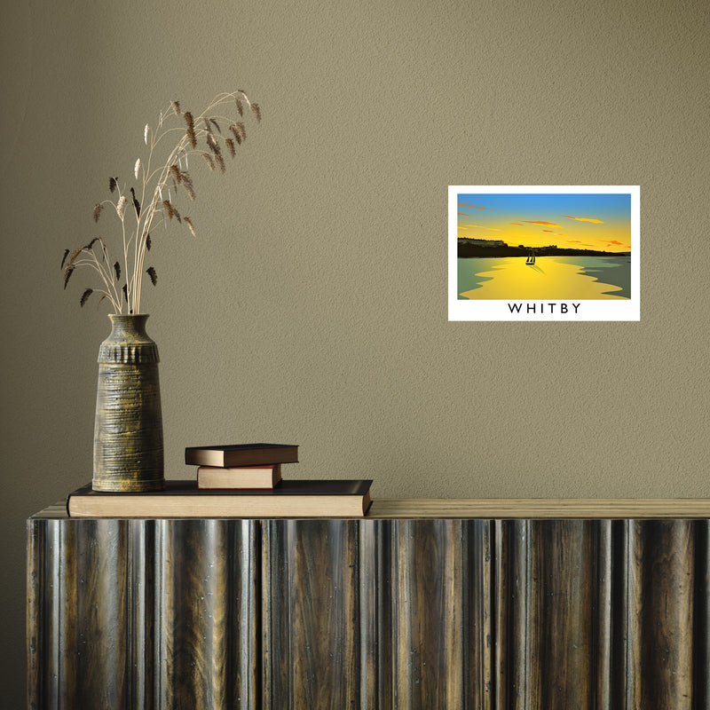Whitby (Sunset) 2 by Richard O'Neill A4 Print Only