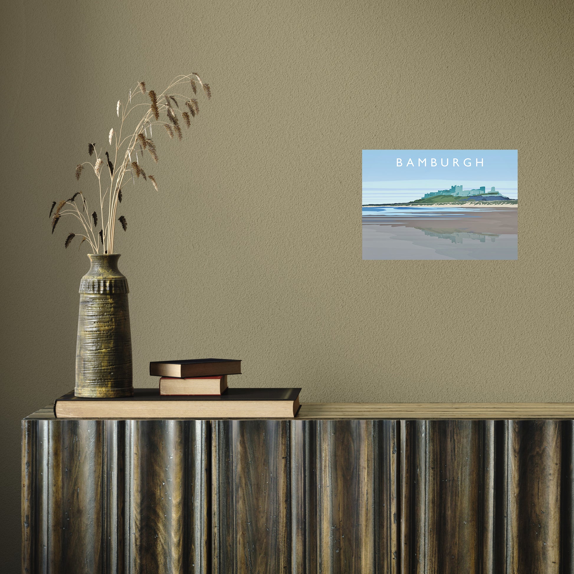 Bamburgh by Richard O'Neill A4 Print Only