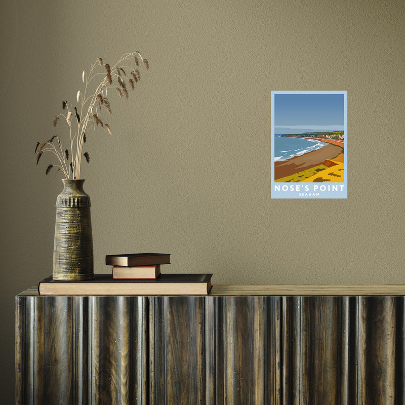 Nose's Point portrait by Richard O'Neill A4 Print Only