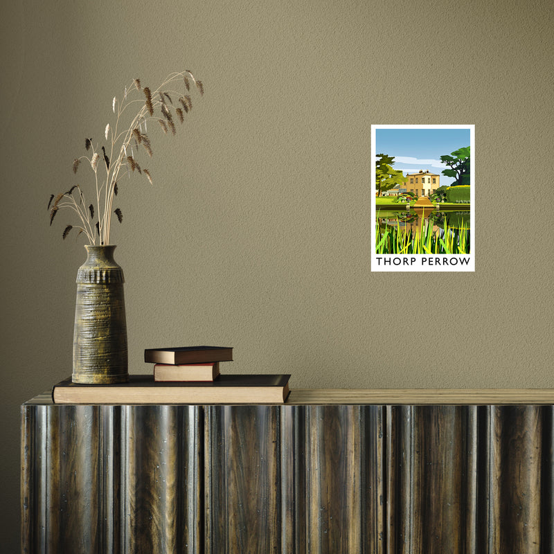 Thorp Perrow portrait by Richard O'Neill A4 Print Only