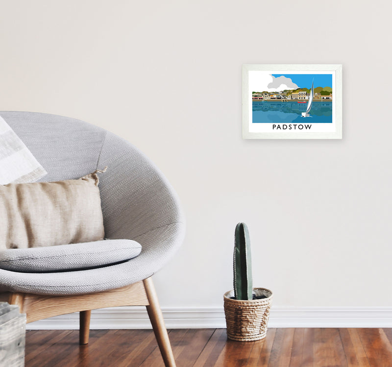 Padstow by Richard O'Neill A4 Oak Frame