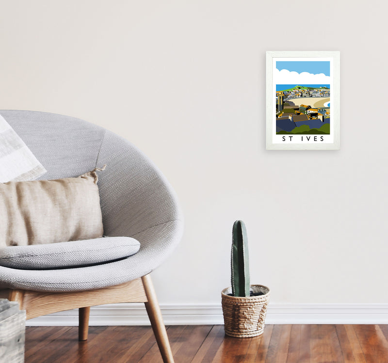 St Ives by Richard O'Neill A4 Oak Frame