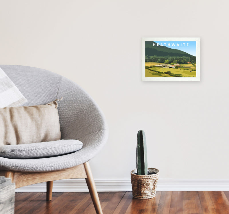 Heathwaite by Richard O'Neill A4 Oak Frame