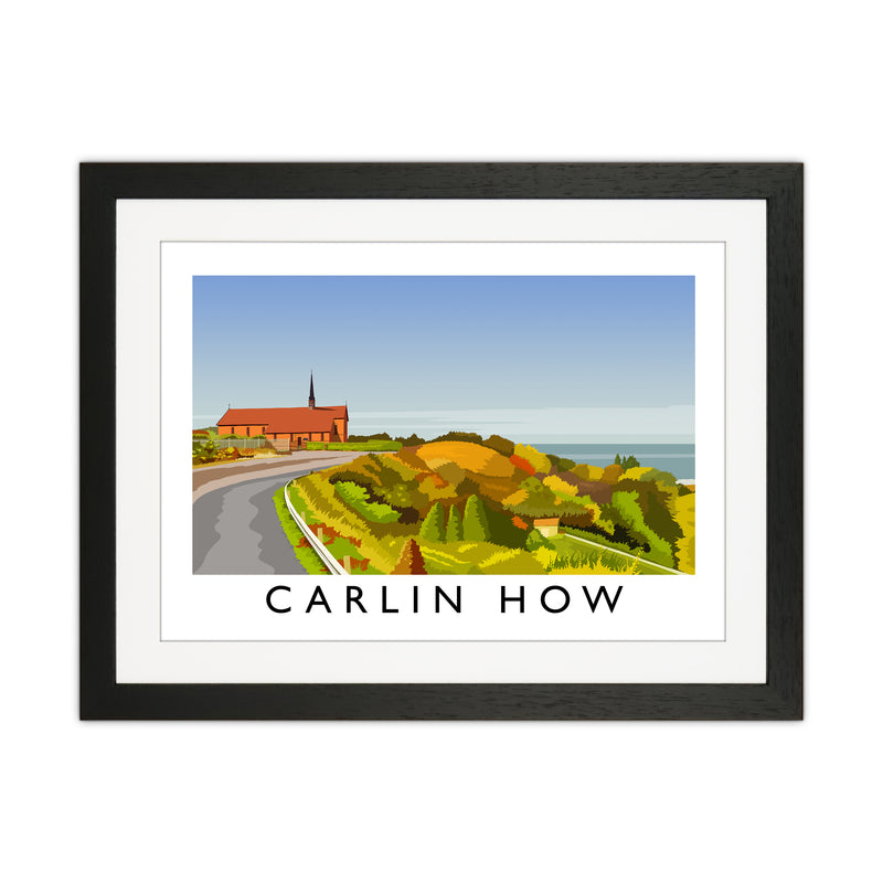 Carlin How Art Print by Richard O'Neill Black Grain