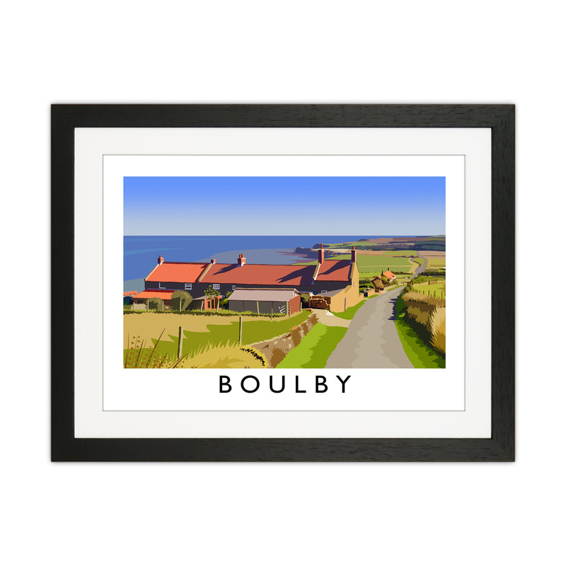 Boulby 2 Art Print by Richard O'Neill Black Grain