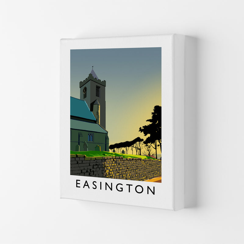 Easington Portrait Art Print by Richard O'Neill Canvas