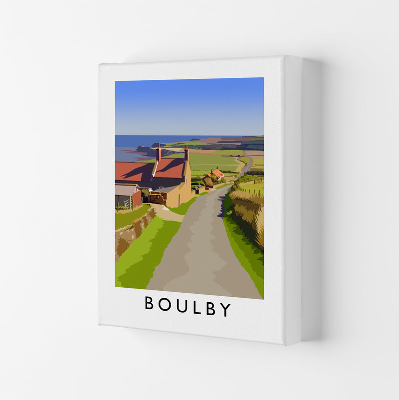 Boulby 2 Portrait Art Print by Richard O'Neill Canvas
